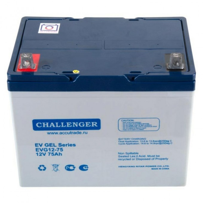 Аккумулятор CHALLENGER EVG12-75 4278